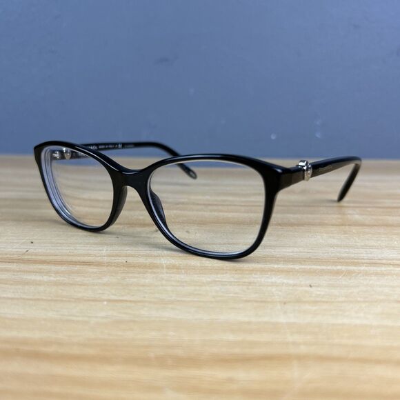 Tiffany & Co. Eyeglasses Frames Only TF2081 8001 Black Silver Locks 51-17-135 main image 8